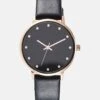 Even&Odd Watch - Black/Rosegold-Coloured