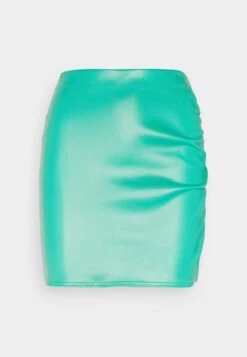Even&Odd Mini Skirt - Green -Chic Mode Shop cf08e7f4e38c45feabebeb822e71c4af