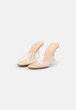 Even&Odd Heeled Mules - Transparent 8 Even&Odd Heeled Mules - Transparent -Chic Mode Shop d741de7d4c944c97a00a100180460e3b