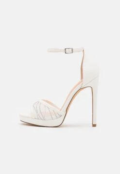 Even&Odd High Heeled Sandals - White
