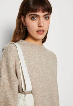 Even&Odd Jumper Dress - Brown -Chic Mode Shop d8460e152eb640f18be5084509ab121f