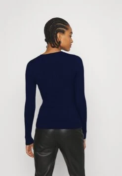 Even&Odd Jumper - Evening Blue -Chic Mode Shop d8599fc7ca82401b9f4ae0be542114ef