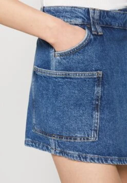 Even&Odd Mini Skirt - Blue Denim -Chic Mode Shop dc4f661893b34805830a7e3b5d18592e