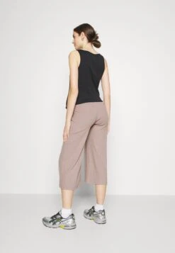 Trousers - Mottled Light Brown -Chic Mode Shop e255a4b07fb44be0932494d80a6ab7bc