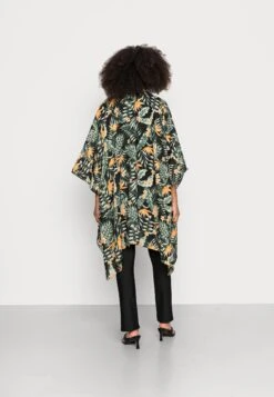 Even&Odd Summer Jacket - Black/Green/Yellow -Chic Mode Shop e66272ad3002458daffbf347a3b84ad2
