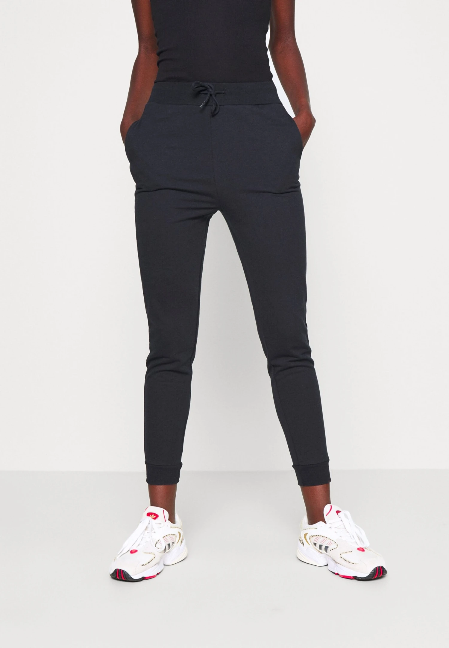 Slim Fit Joggers - Tracksuit Bottoms - Black 1 Slim Fit Joggers - Tracksuit Bottoms - Black