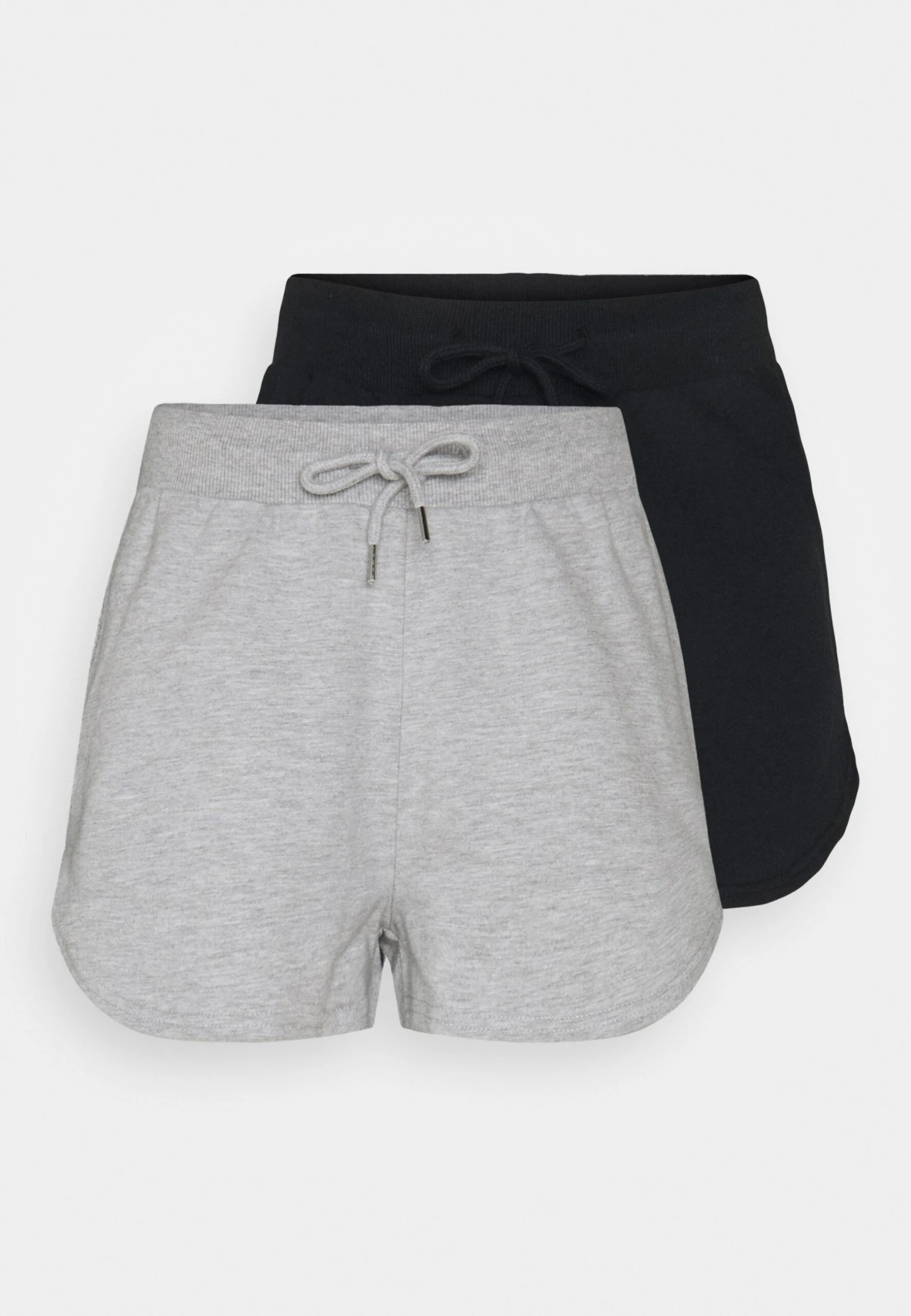 Even&Odd 2 Pack - Tracksuit Bottoms - Black/Mottled Light Grey 1 Even&Odd 2 Pack - Tracksuit Bottoms - Black/Mottled Light Grey