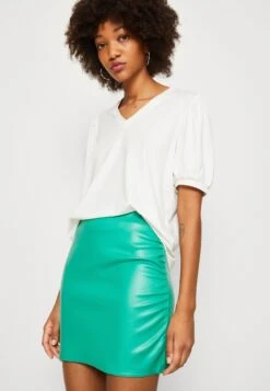 Even&Odd Mini Skirt - Green -Chic Mode Shop ea7ae2ce65d848dab04dac8873ac9896