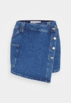 Even&Odd Mini Skirt - Blue Denim -Chic Mode Shop ecf17db07c6c431995c40473168efe9f