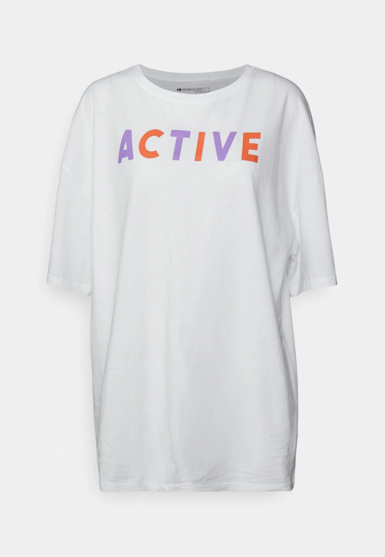 Oversized - Print T-Shirt - White 5 Oversized - Print T-Shirt - White - Image 5
