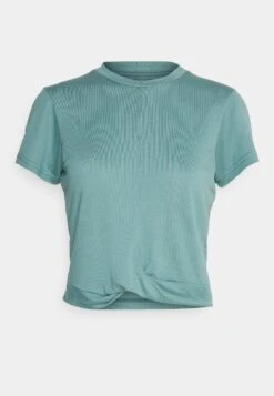 Basic T-Shirt - Blue-Grey -Chic Mode Shop f010a9a64c8048fabaacb769cbd9e188